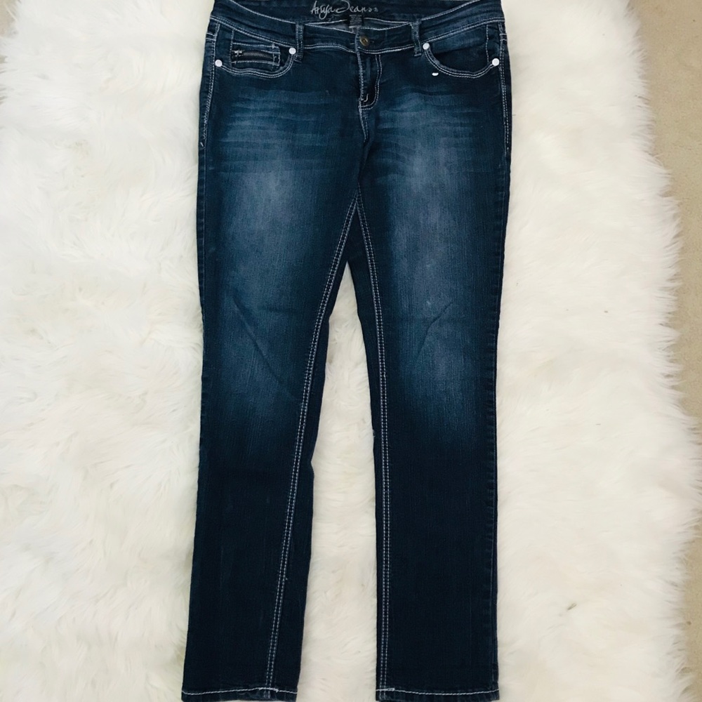 💙STRETCH BLUE SKINNY JEANS